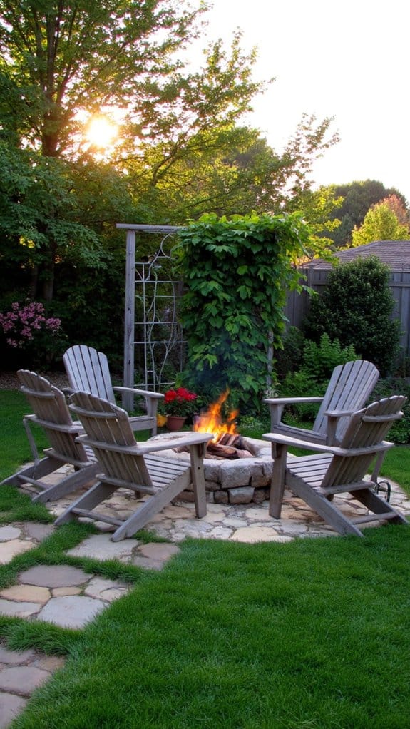 cozy year round gathering spot