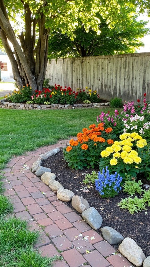 defined garden edging techniques