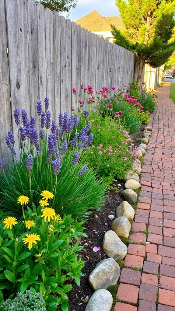 drought resistant coastal flower beds