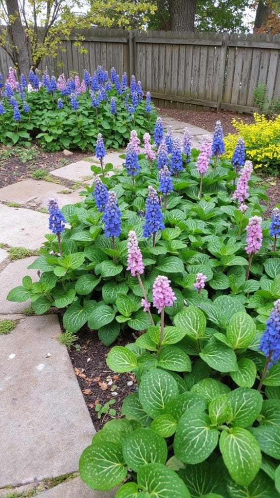 early spring shade blooms