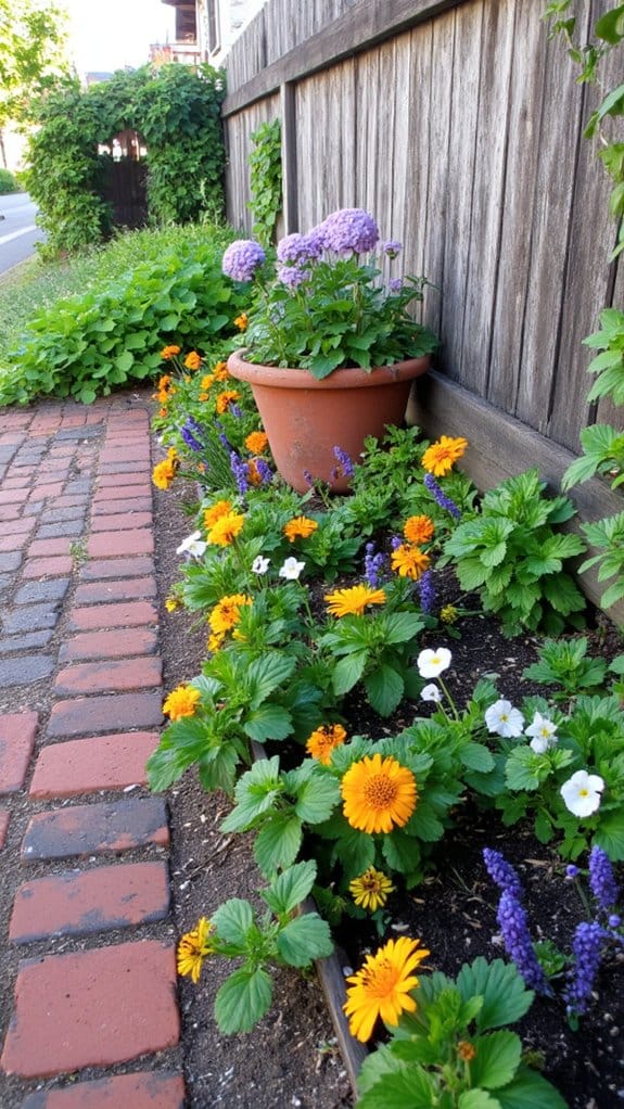 edible flowers enhance gardens