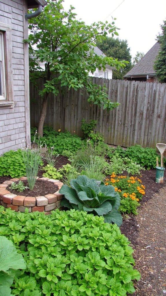 edible garden enhances beauty