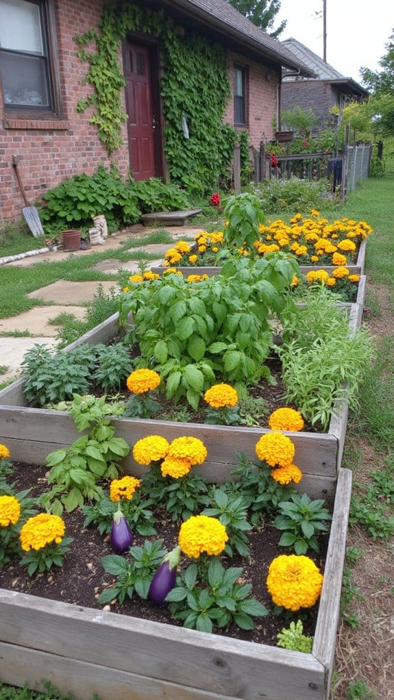 edible plants in gardens