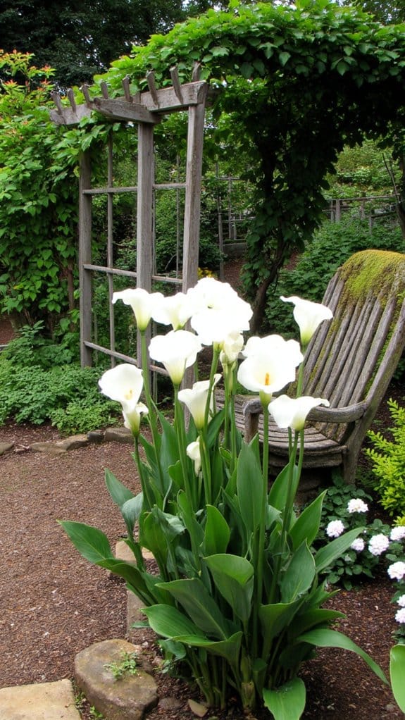 elegant calla lily clusters