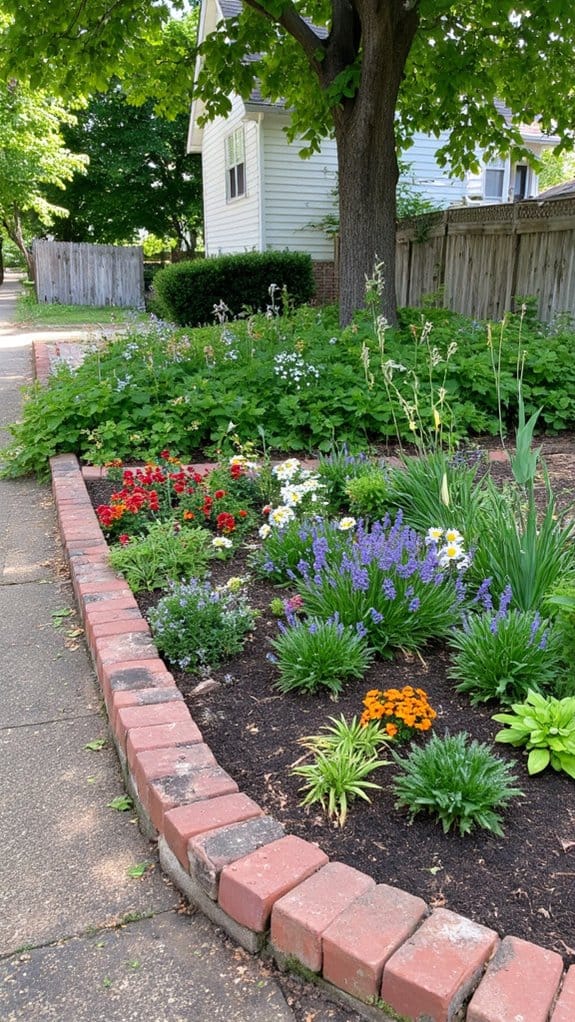 elegant durable garden borders