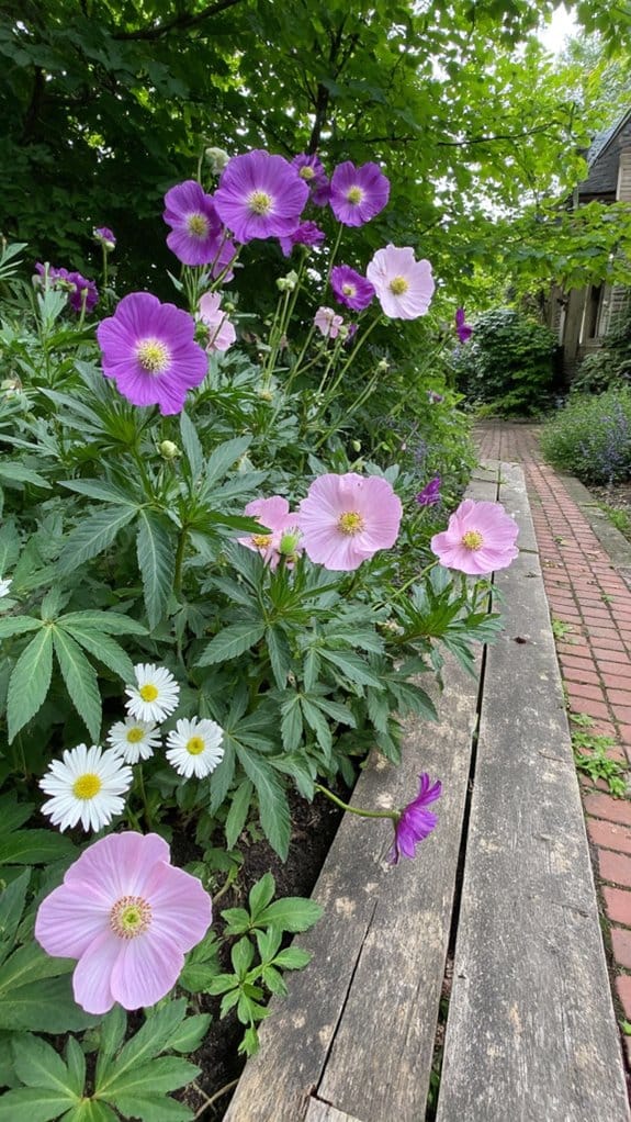 elegant shade loving blooms