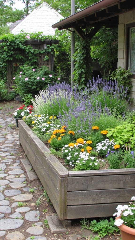 elevated garden design features