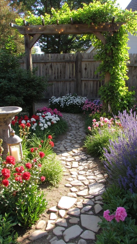 enchanting evening garden lighting