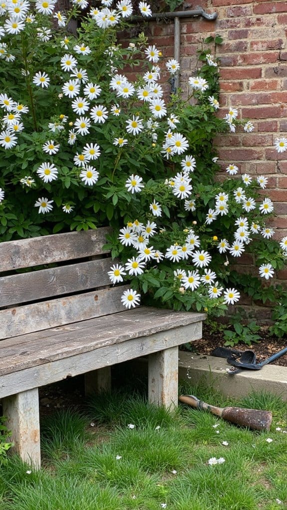 enchanting white daisies charm