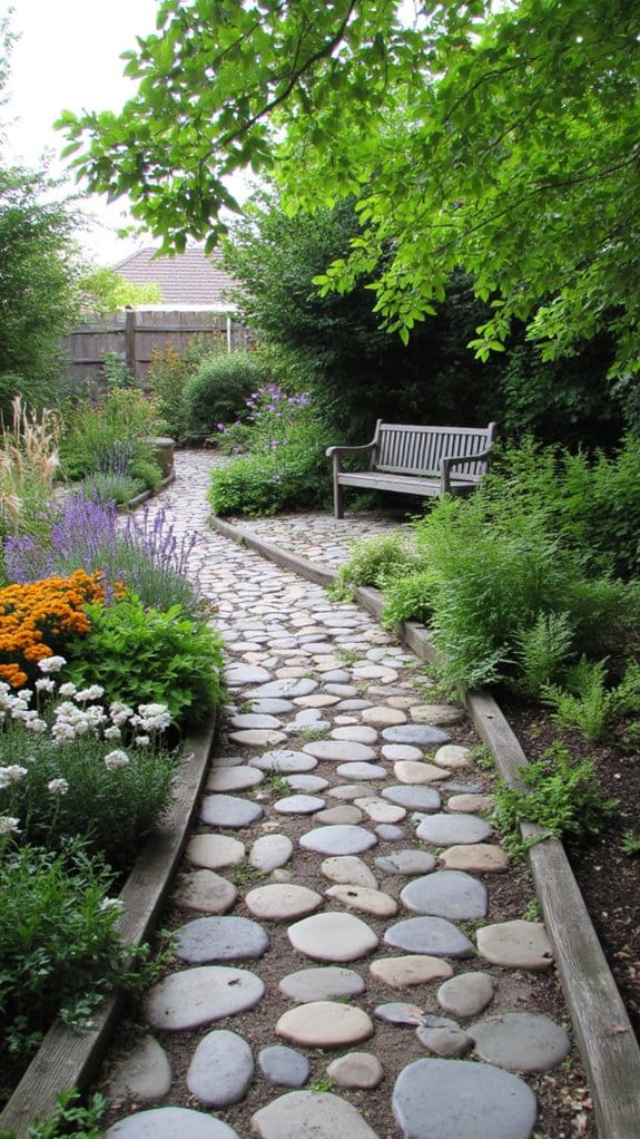 enchanting winding pathways garden