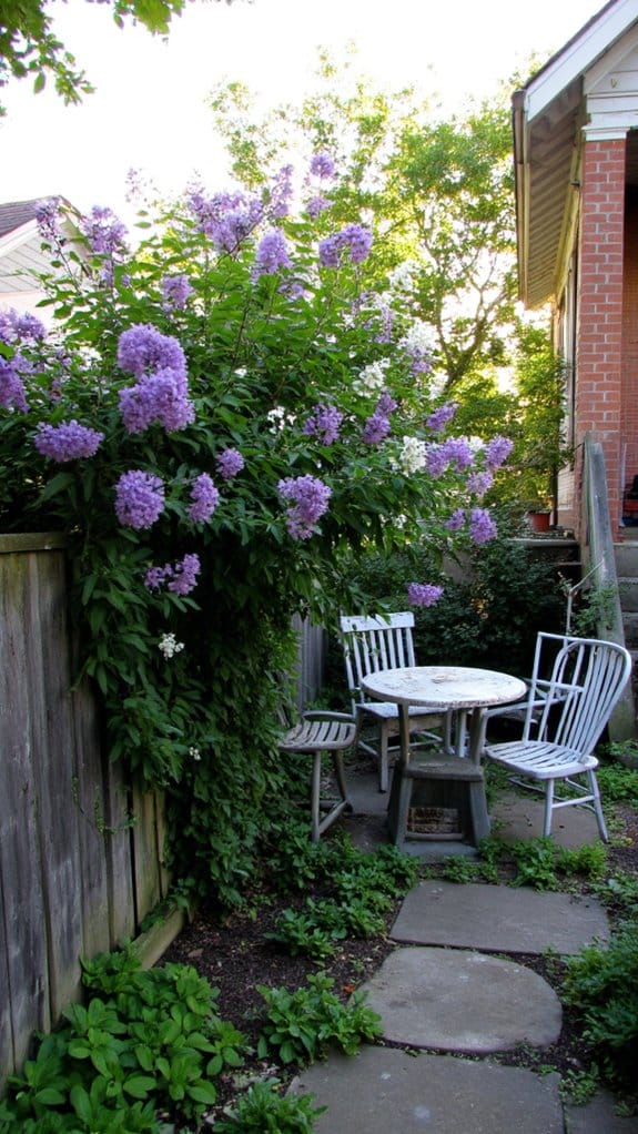 flowering hedge for privacy