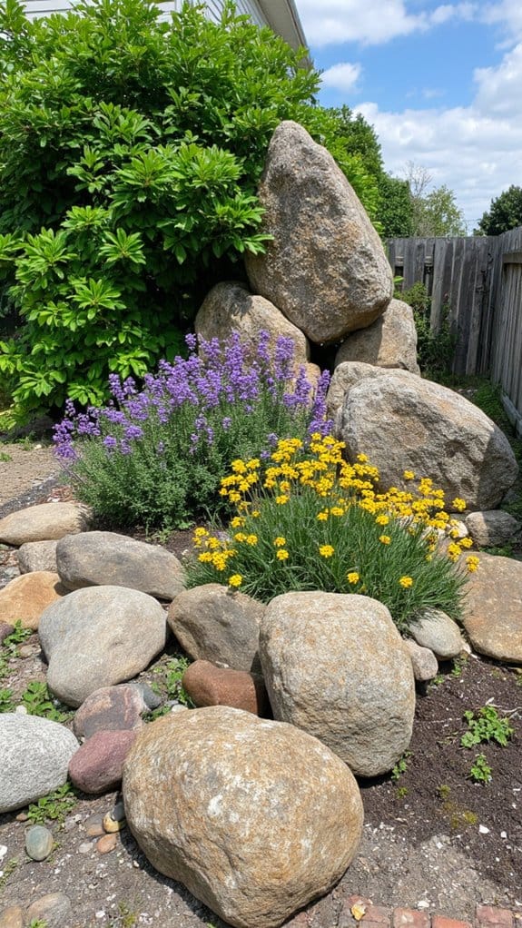 flowers and stones harmony