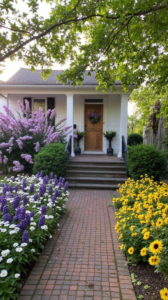 fragrant flowers enhance tranquility