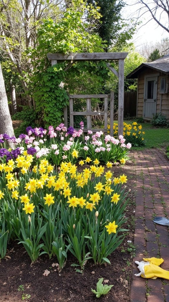 fresh spring flower arrangements