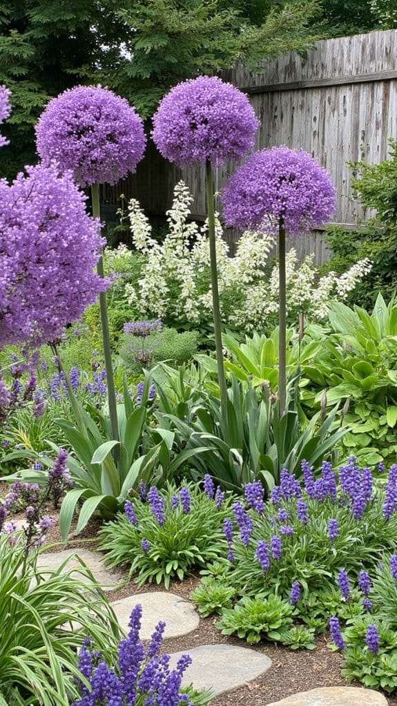 height and drama in gardens