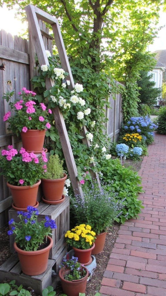 layer plants by height