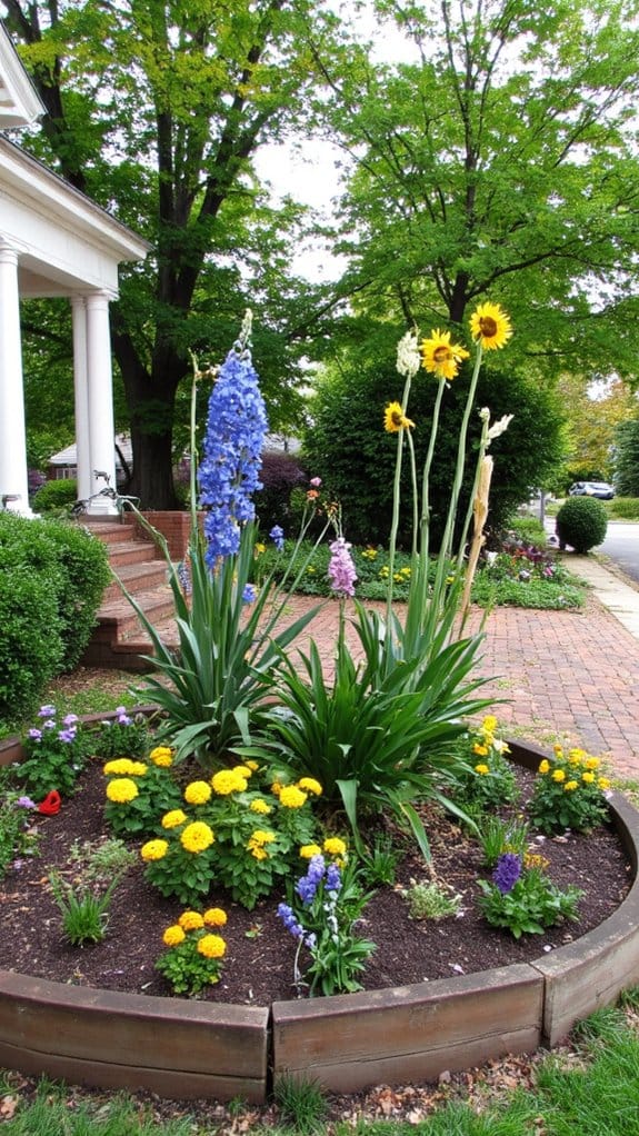 layer plants for depth