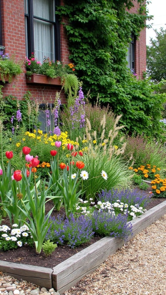 layered plant arrangement strategy