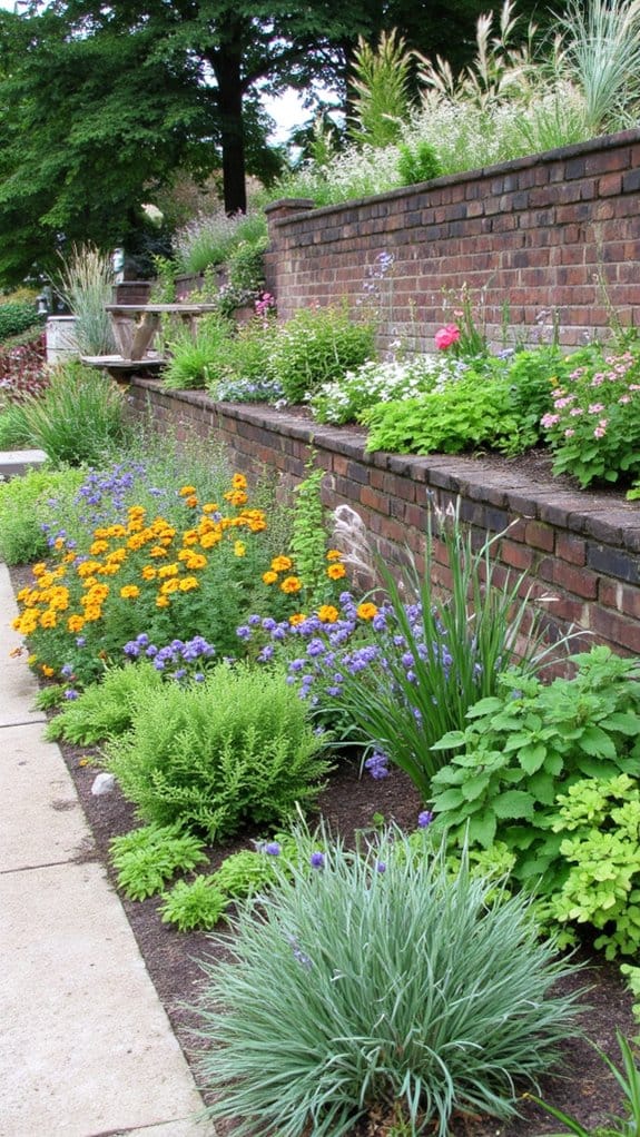 layered plants for beauty