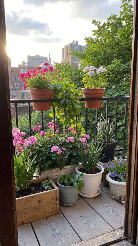 lightweight containers for gardens