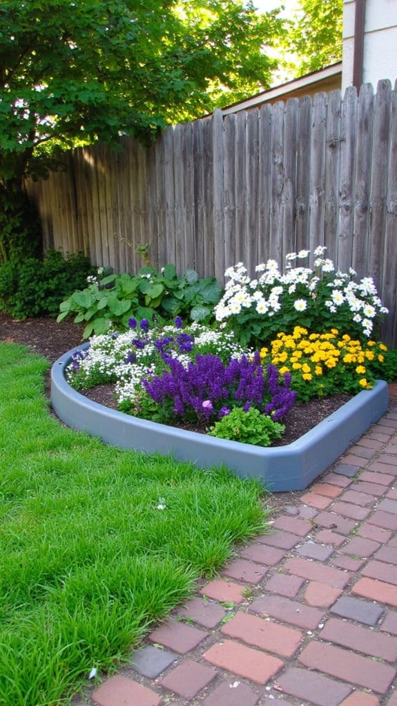 lightweight flexible garden edging