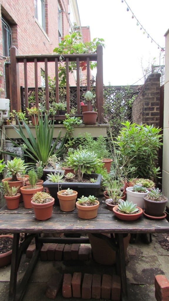 low maintenance succulent container gardens