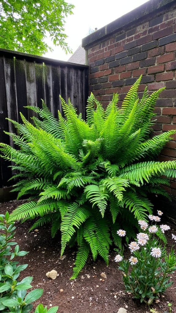lush ferns for shady gardens