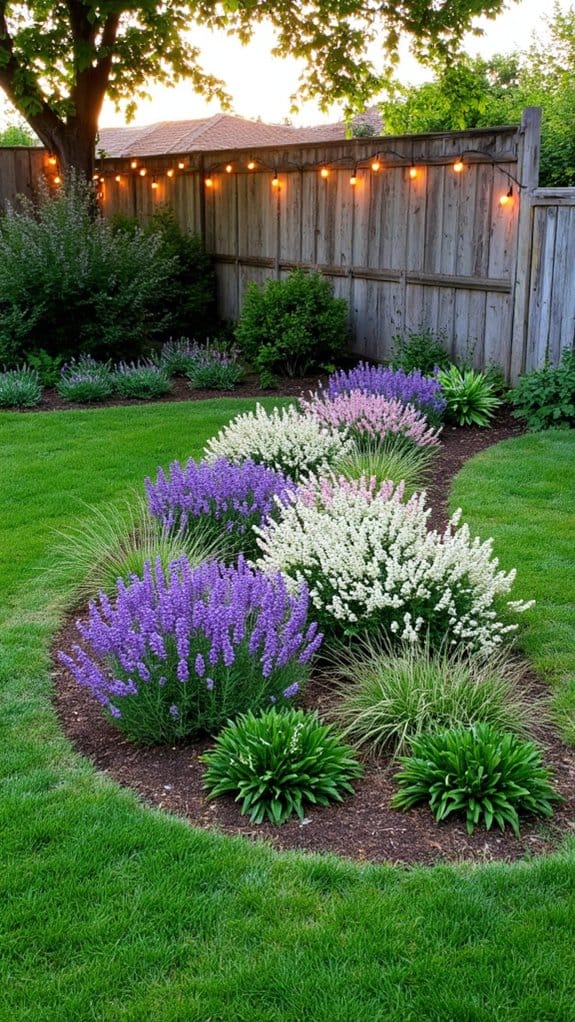 magical evening garden illumination