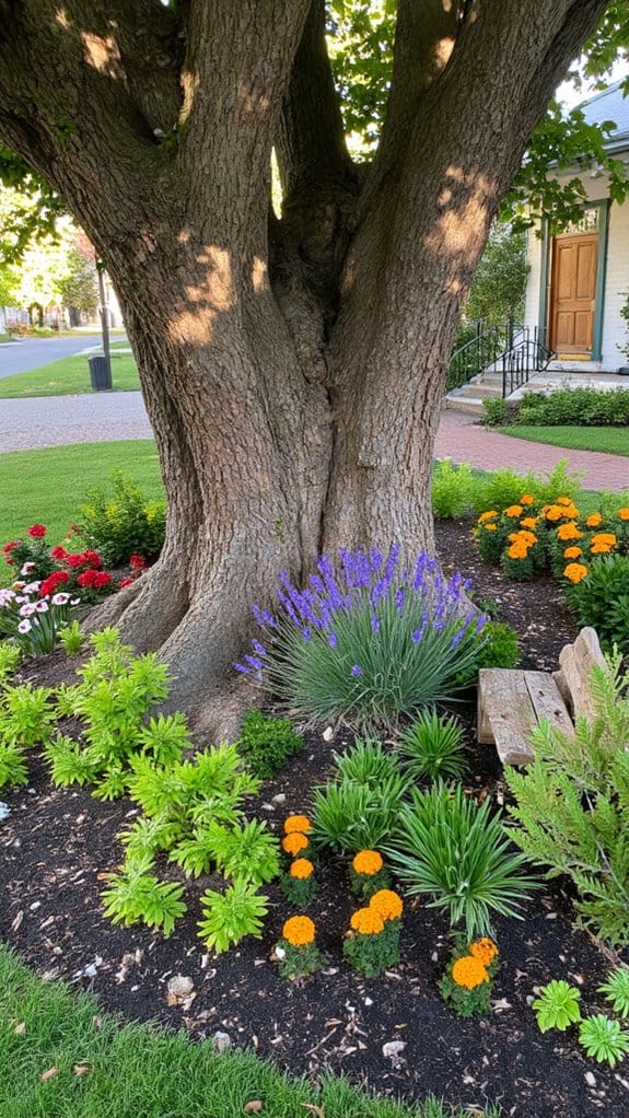 maintain healthy flower beds