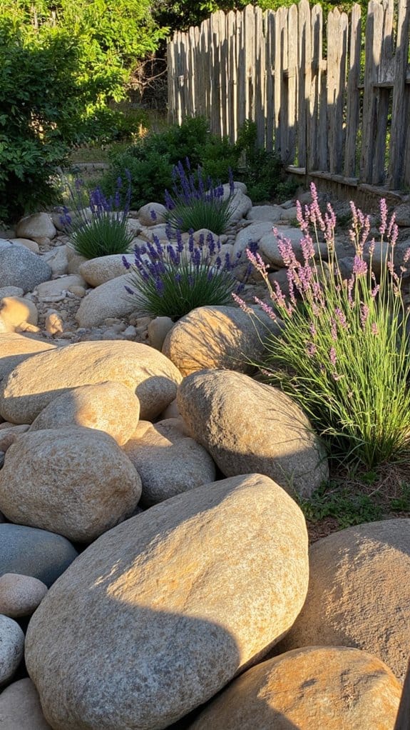 mediterranean rock garden design