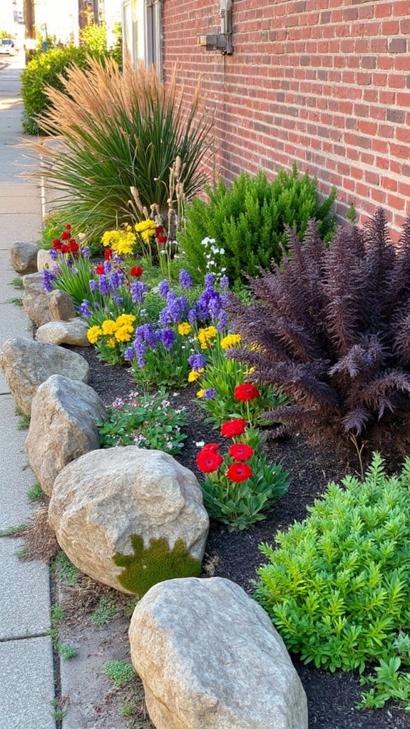 mix textures for contrast