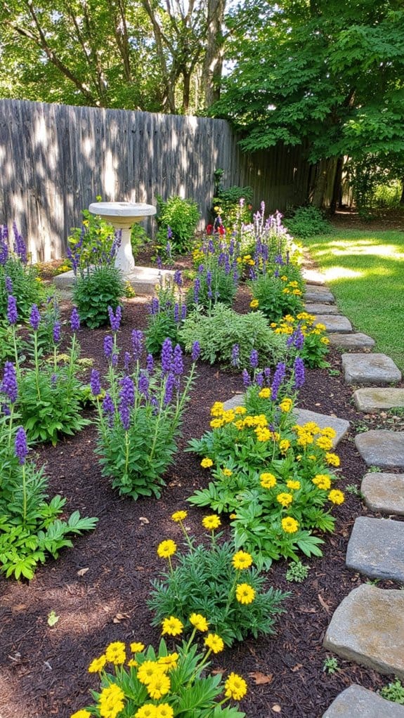 mulch conserves soil moisture