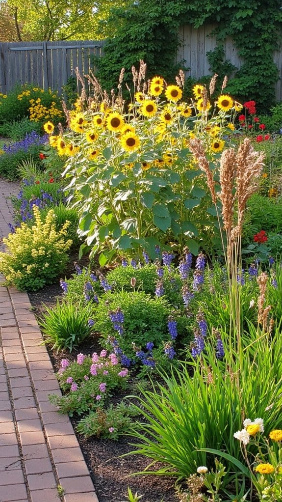 native wildflowers attract pollinators