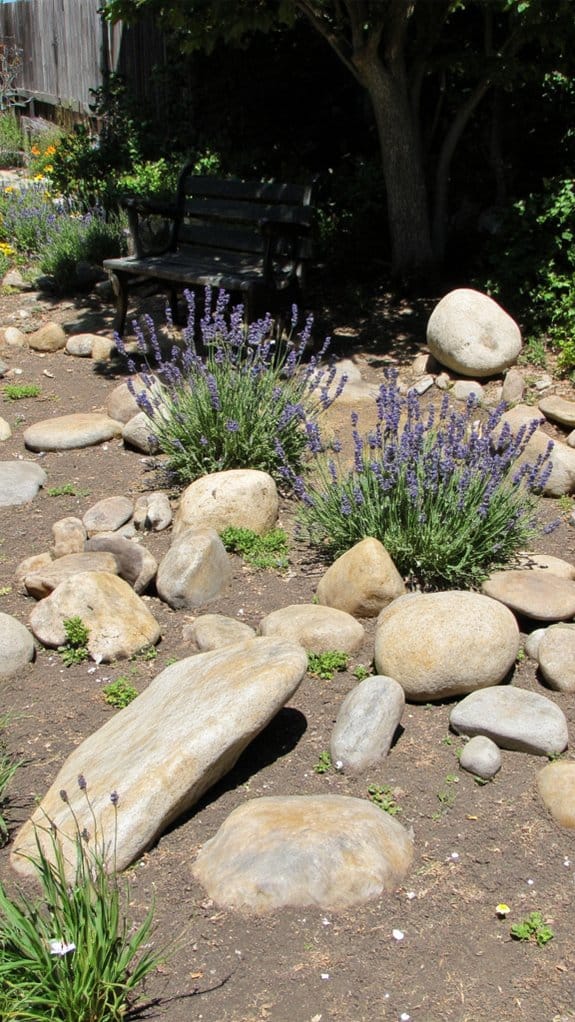 natural rock arrangement tips