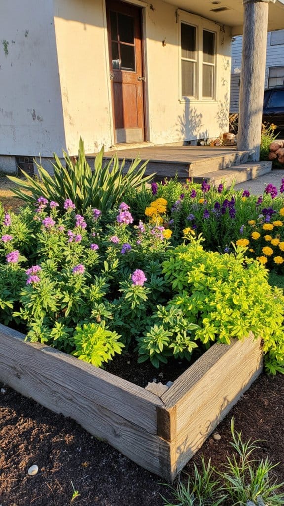optimal drainage raised bed