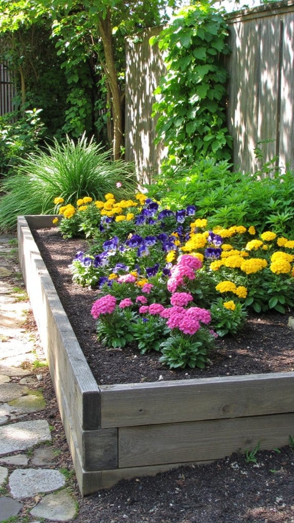 raised flower bed benefits