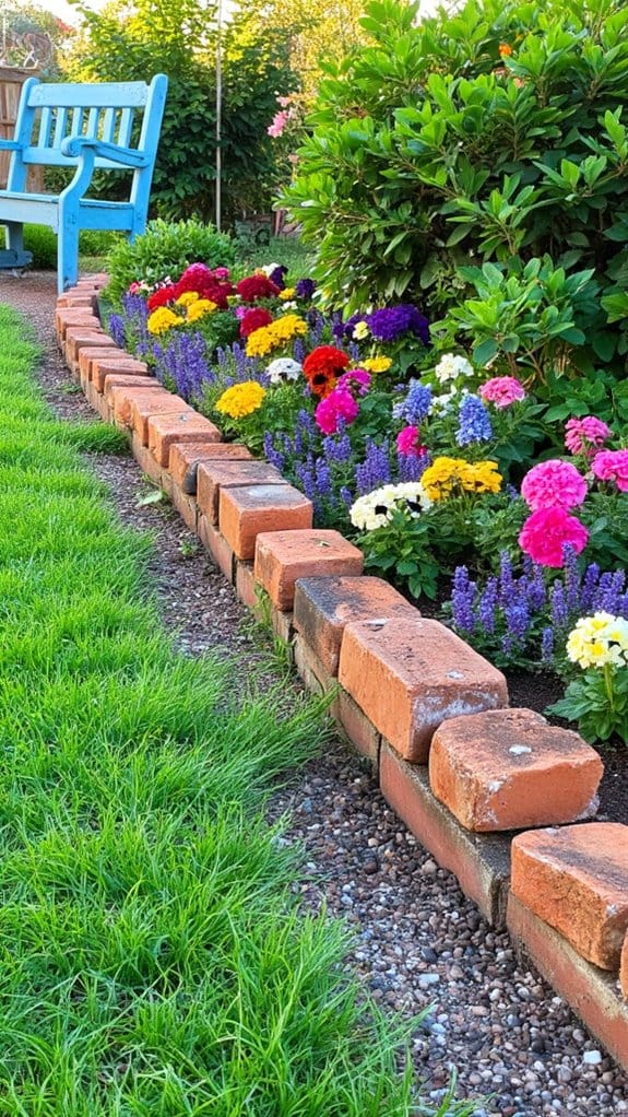 regular flower bed maintenance