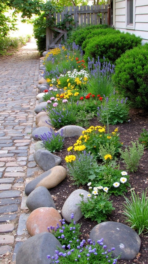 rock gardens enhance garden interest