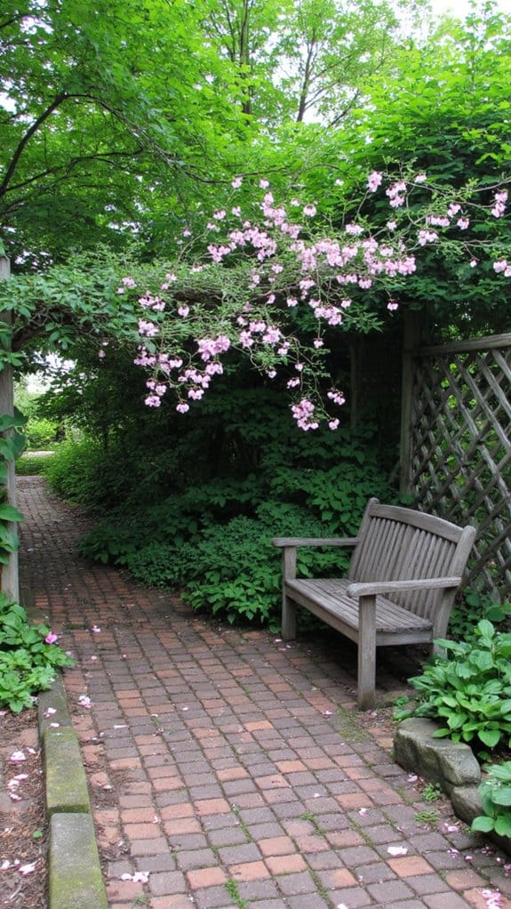 romantic heart shaped blooms