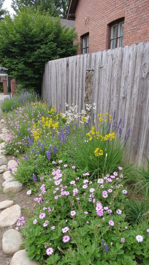 rustic natural garden design
