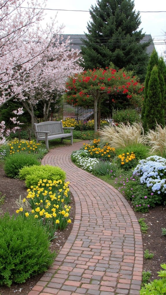 seasonal blooms throughout year