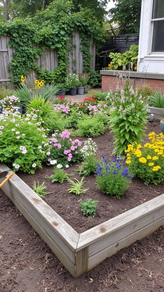 seasonal care for flower beds