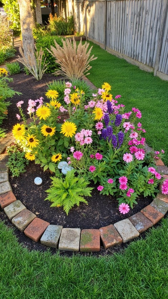 seasonal floral garden rotation