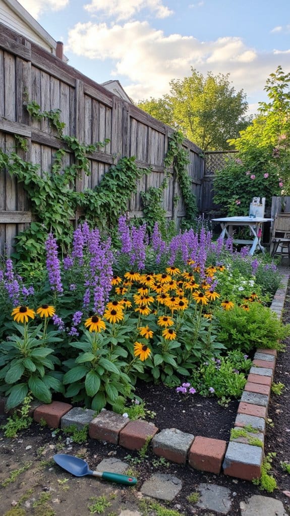seasonal flower bed planning