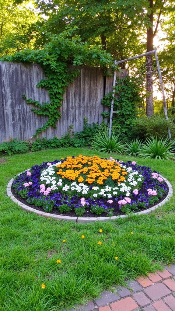 seasonal flower bed rotation