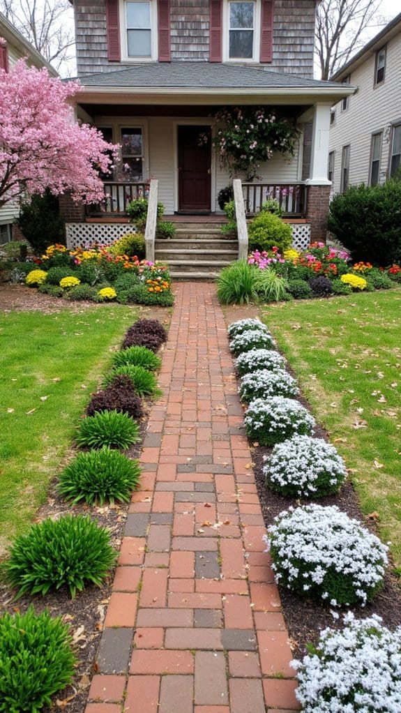 seasonal flower bed transformations