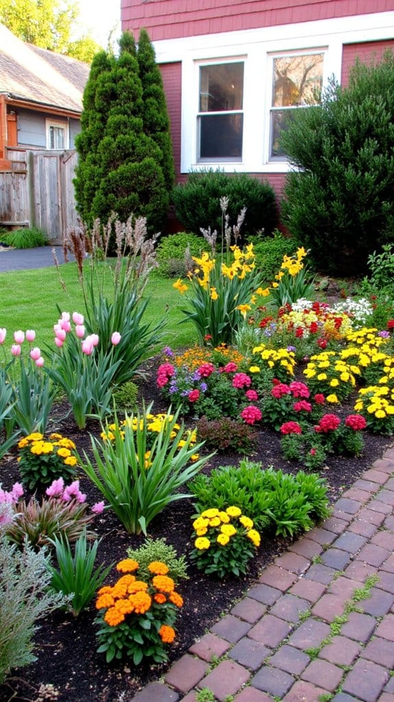 seasonal flower color changes