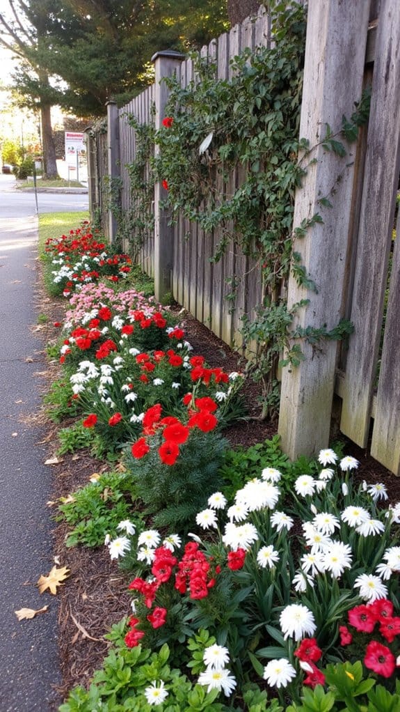 seasonal flowers enhance gardens