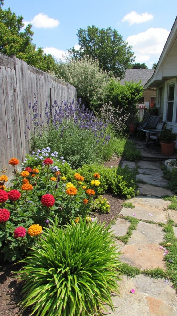 seasonal garden color pairing