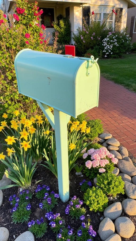 seasonal mailbox color schemes